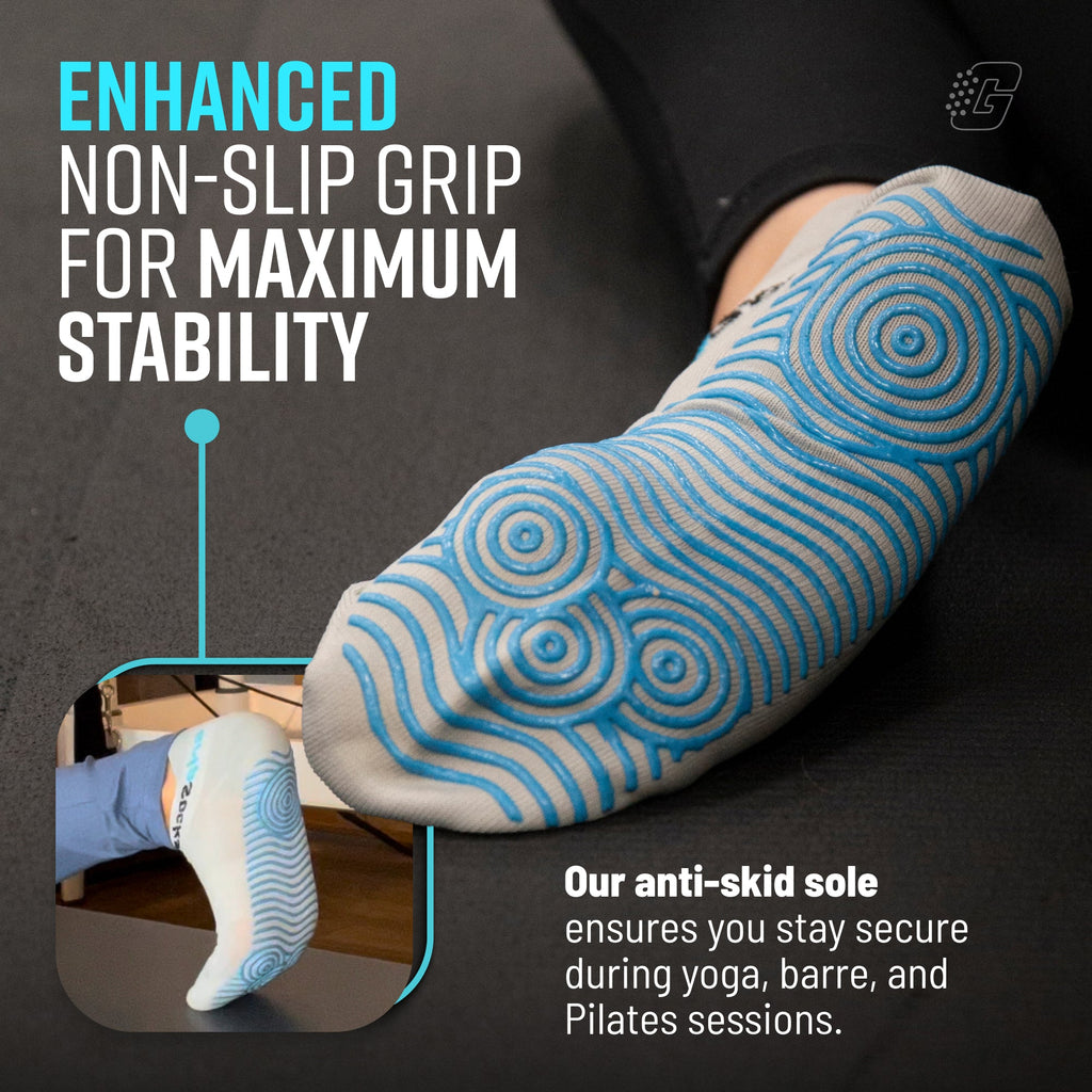 GripSocks for Pilates - Gray