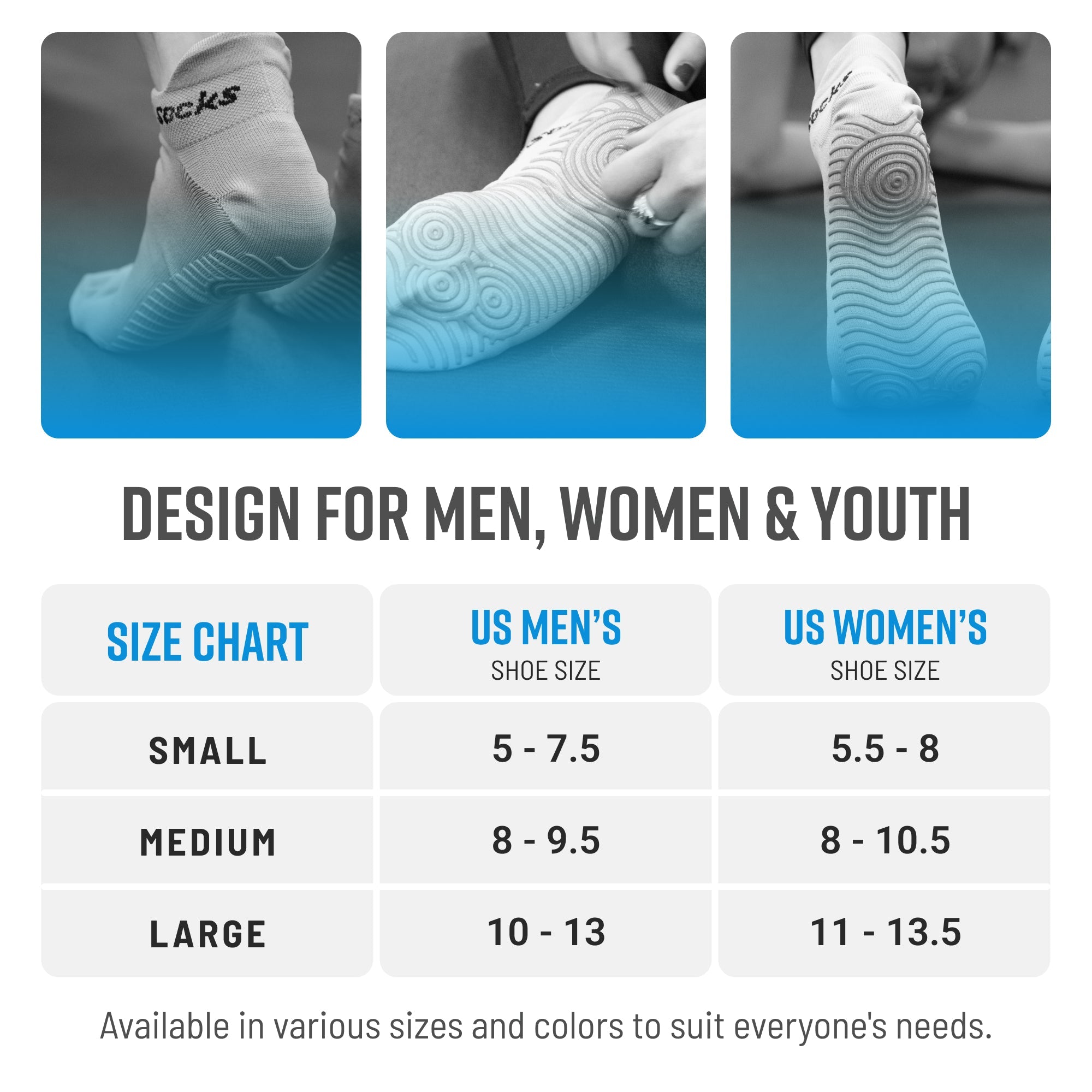 GripSocks for Pilates - Beige