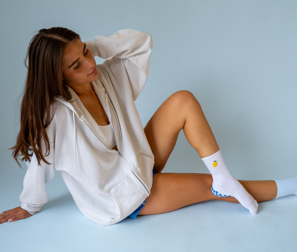 The Limoncello Grip Sock