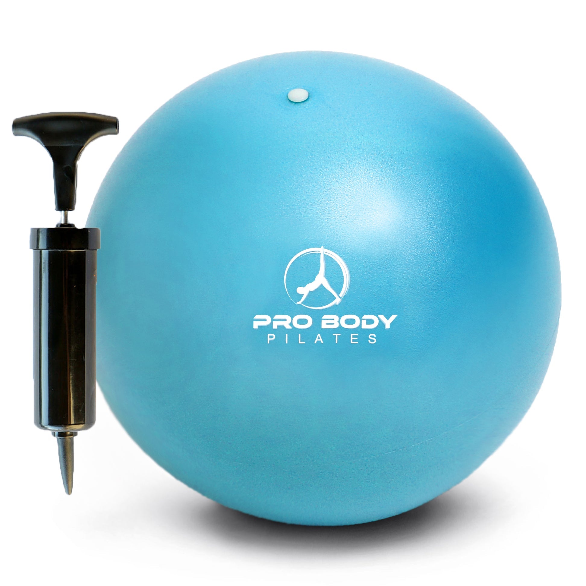 9 Inch Small Exercise Ball for Stability, Barre, Pilates, Yoga, and Balance (with Pump)