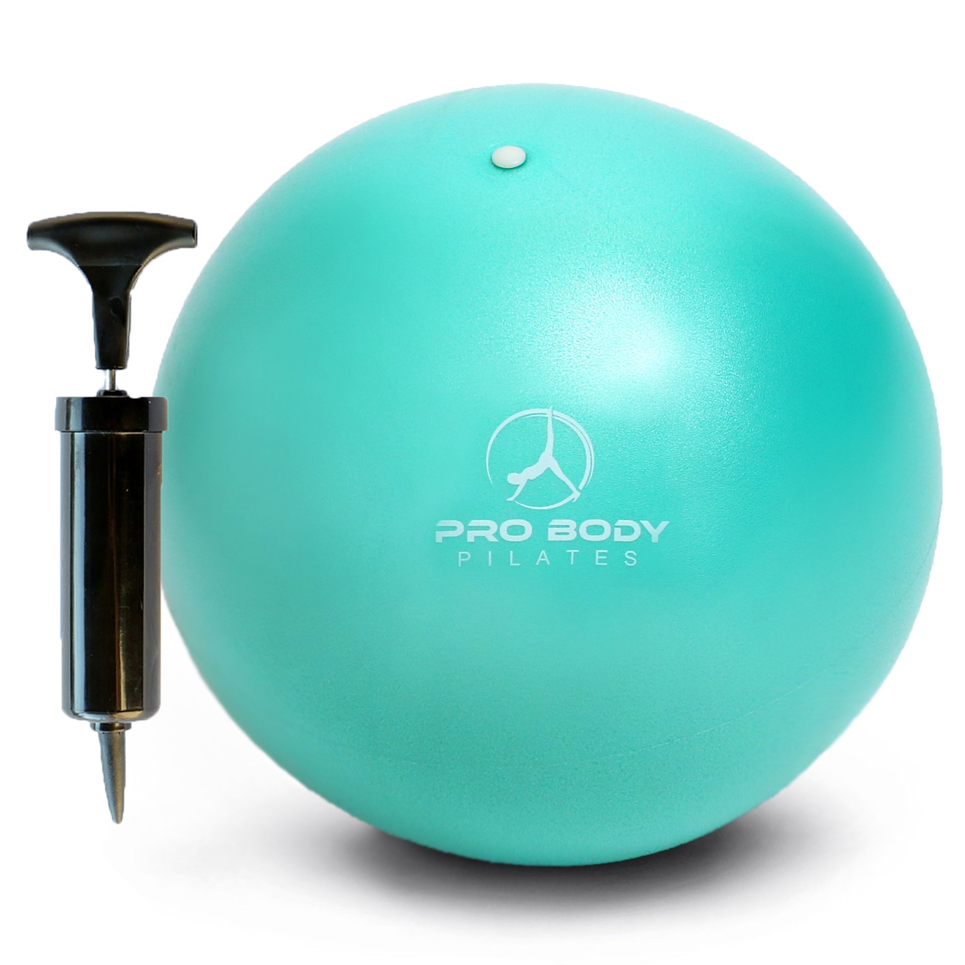 9 Inch Small Exercise Ball for Stability, Barre, Pilates, Yoga, and Balance (with Pump)