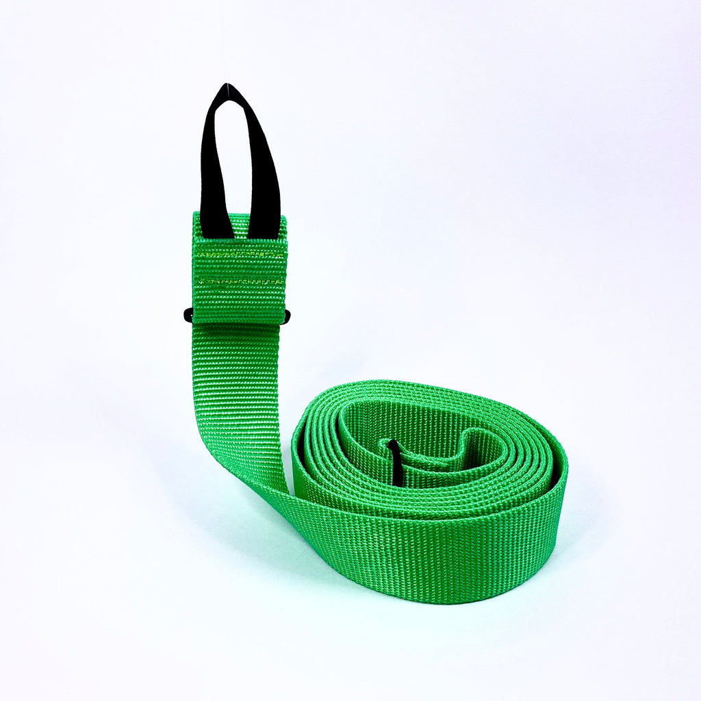 2-in-1 Yoga Strap | neon green