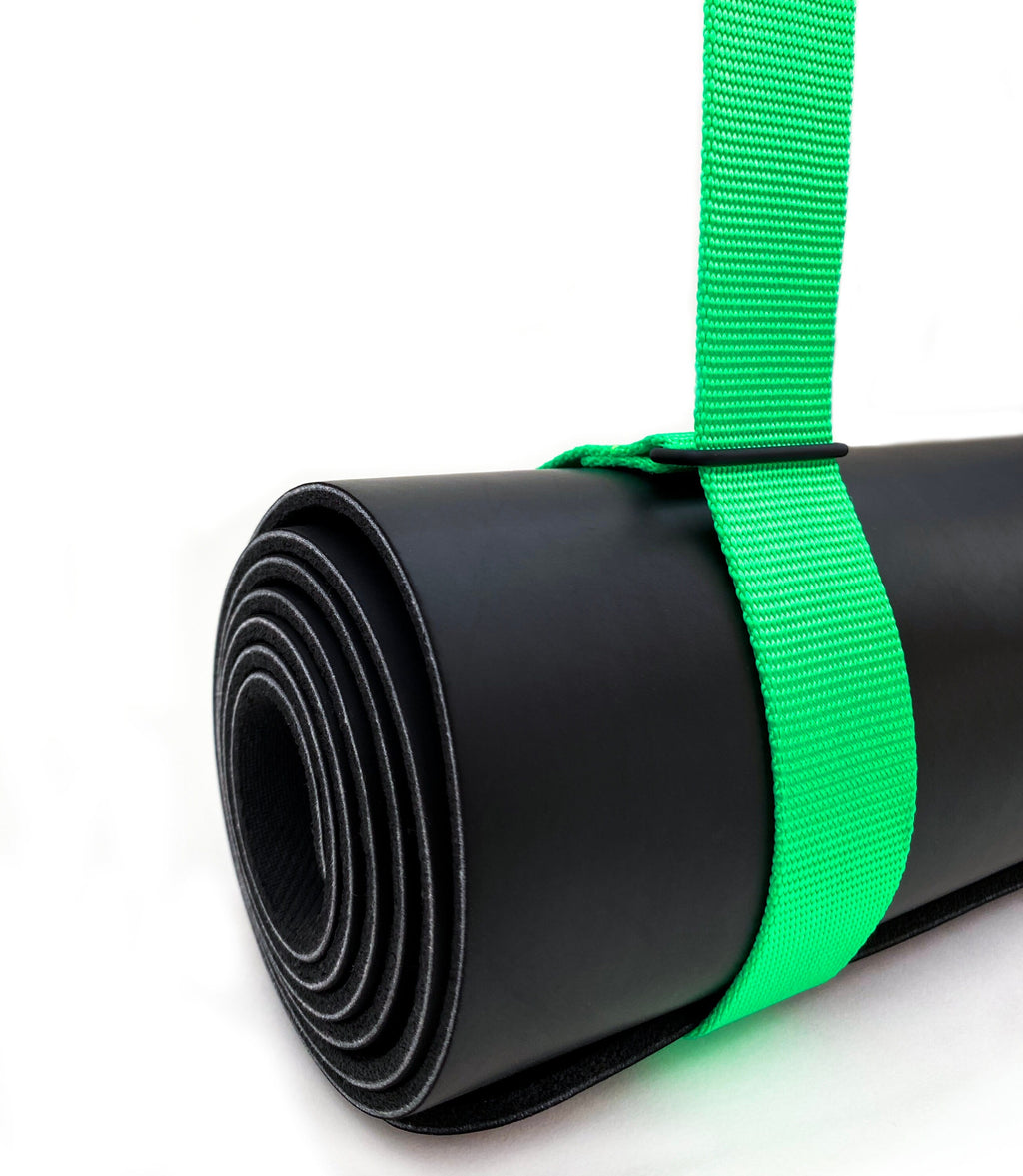 2-in-1 Yoga Strap | neon green
