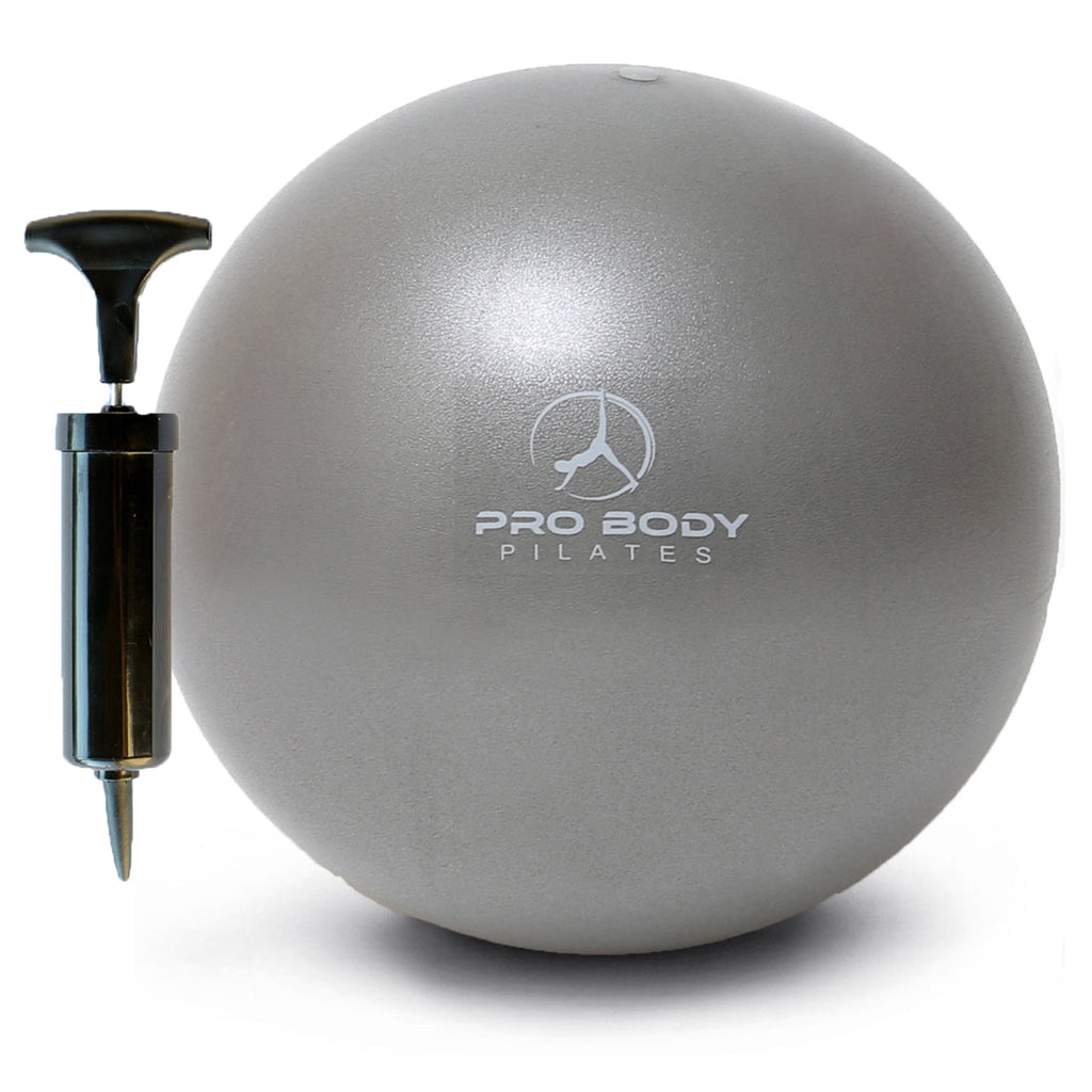 9 Inch Small Exercise Ball for Stability, Barre, Pilates, Yoga, and Balance (with Pump)